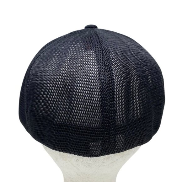 Volcom Stone Hawaii Surf‎ Logo Flex Fit Hat Black Small-medium Cap Surfer Skater - Picture 3 of 6